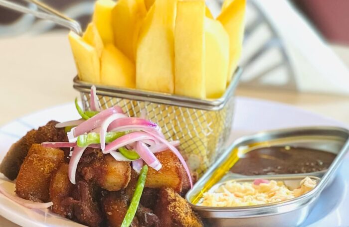 Grilled Chicken Yam Chips/ Sweet Potato