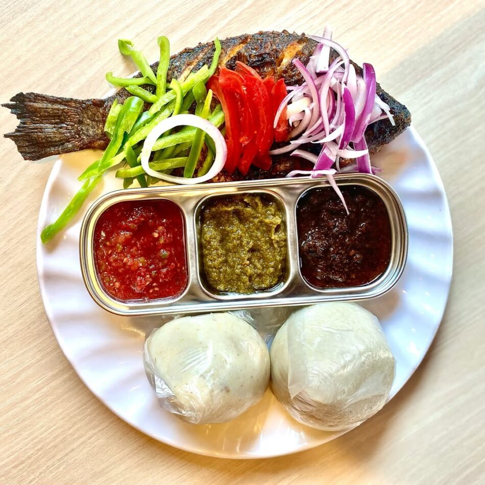 Banku & Tilapia