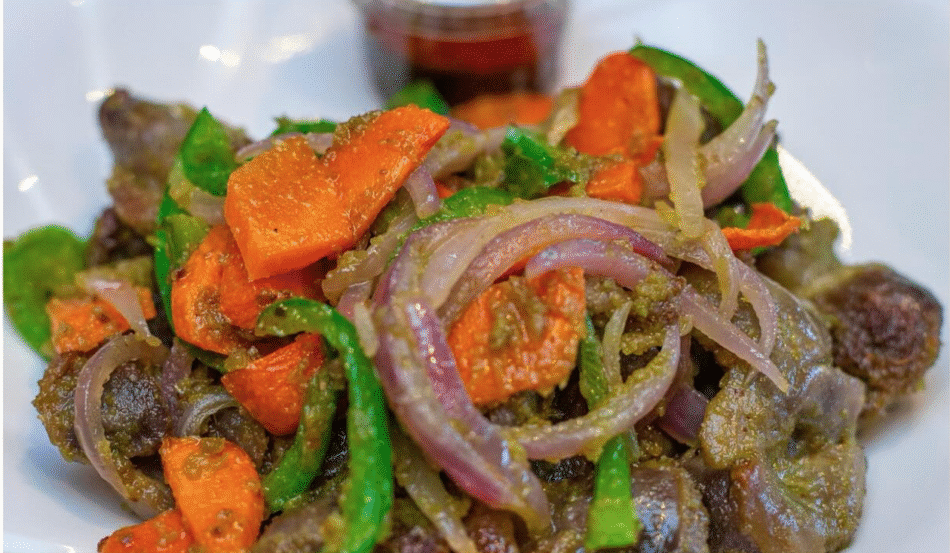 Grilled Chilli Gizzard
