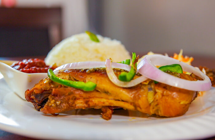 Grilled Chicken with rice