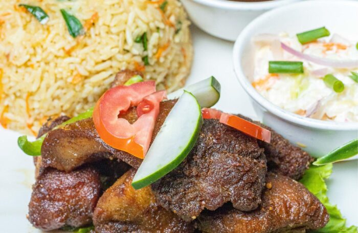 Fried rice with Pork